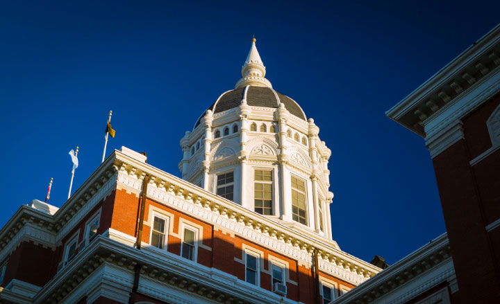 Jesse Hall dome